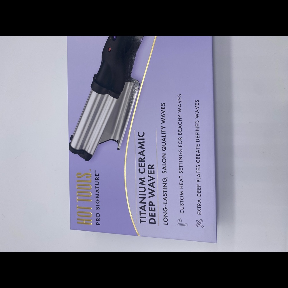 NIB Hot Tools Professional Pro Signature Titanium Ceramic Deep Waver - Picture 6 of 6